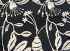 Large Abstract Print Lawn Fabric - remnant 70cm x 130cm