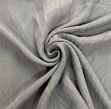 Load image into Gallery viewer, Fabric Remnant - Grey Cupro - 170cms x 140cm
