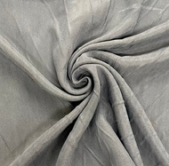 Fabric Remnant - Grey Cupro - 170cms x 140cm