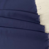 Fabric Remnant - Navy Viscose - 126cms x 140cm