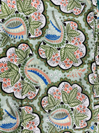Fabric Remnant - viscose print 90cm x 140cm