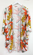 Load image into Gallery viewer, Long Summer Jacket Kit - Orange leaf viscose