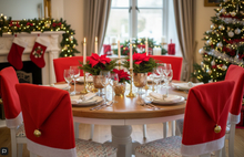 Load image into Gallery viewer, Santa Hat Chair Cover Pattern