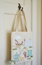 Load image into Gallery viewer, Country Garden Applique Tote Bag Pattern