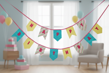 Load image into Gallery viewer, Flag Bunting Pattern