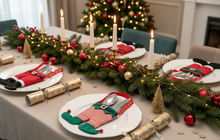 Load image into Gallery viewer, Christmas Cutlery Holders pattern