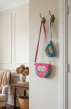 Load image into Gallery viewer, Owl Bag &amp; Purse Set Pattern