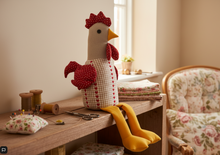 Load image into Gallery viewer, Chicken doorstop pattern