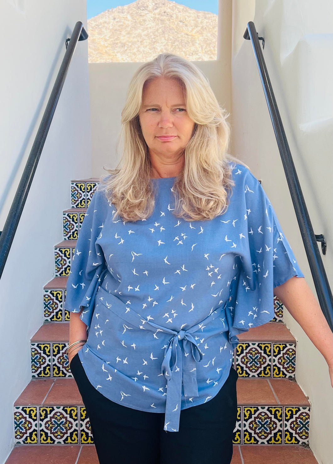 Ameilia Drape Top Pattern - sizes 10-28