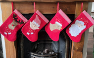 Applique Christmas Stockings Pattern - large