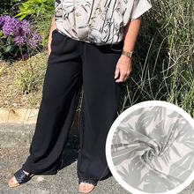 Load image into Gallery viewer, Wide Leg Trousers kit (sizes 10-28) viscose prints - more colour options available