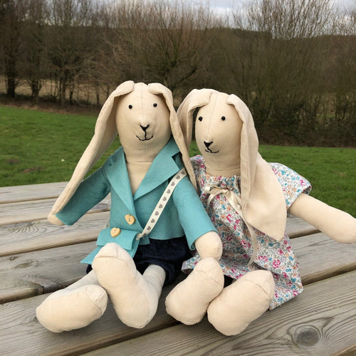 Beatrice and Bobby bunnies pattern