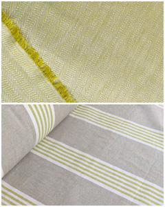 Lime Heavyweight Fabric x 1/2 metre - more options available