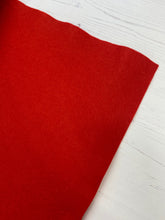 Load image into Gallery viewer, Red Felt Fabric - 1/2mtr