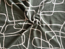 Load image into Gallery viewer, Follow that Line - Viscose Fabric - Dressmaking Fabric