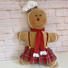Load image into Gallery viewer, Gingerbread Characters Sewing Kit