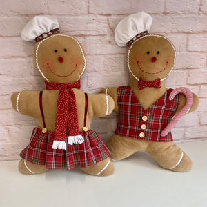 Gingerbread Characters Sewing Kit