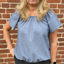 Load image into Gallery viewer, Gracie Gathered Top Pattern - sizes UK 10-28