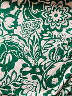 Summer Green Floral - Dressmaking Fabric