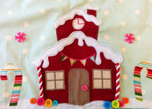Load image into Gallery viewer, Santa&#39;s Grotto Table Runner Pattern