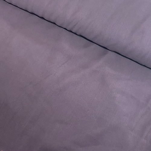 Fabric Remnant - cupro black/aubergine - 60cms