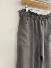 Load image into Gallery viewer, Cupro grey herringbone x 1/2mtr - Dressmaking Fabric