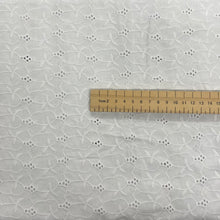 Load image into Gallery viewer, Embroidery Anglaise x 1/2mtr - Black or White