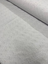 Load image into Gallery viewer, Embroidery Anglaise x 1/2mtr - Black or White