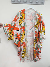 Load image into Gallery viewer, Long Summer Jacket Kit - Orange leaf viscose