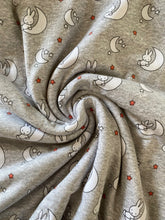 Load image into Gallery viewer, Miffy bunny grey jersey fabric - 1/2mtr