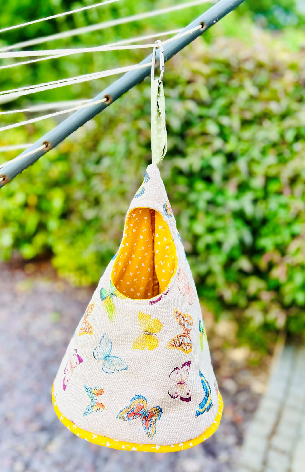 Cone Peg Bag Pattern Owl And Sewing Cat cone-peg-bag-pattern-owl-and-sewing-cat