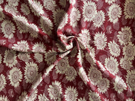 Sunflower Rust - Dressmaking Fabric