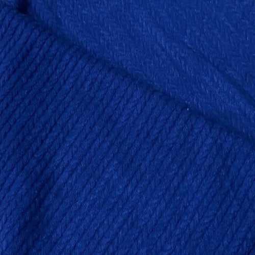 Navy cable knit jersey fabric - 1/2mtr