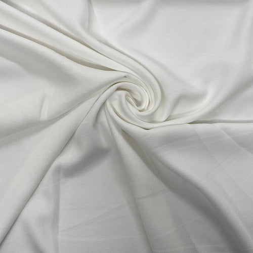 Fabric Remnant - off-white crepe - 115cms