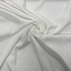 Fabric Remnant - off-white crepe - 115cms
