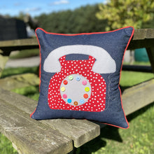 Load image into Gallery viewer, Telephone Applique Cushion Sewing Pattern