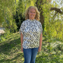 Load image into Gallery viewer, Tie Neck Top Pattern (sizes 10-28)