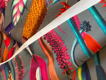 Load image into Gallery viewer, Fabric Remnant - Gliding Birds Viscose - 50cms