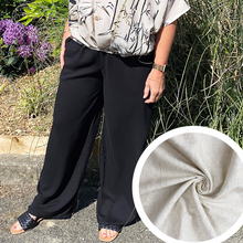 Load image into Gallery viewer, Wide Leg Trousers Kit (sizes 10-28) linen viscose - more colour options available