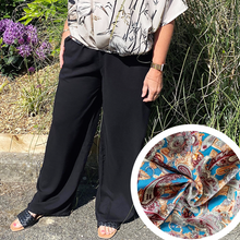 Load image into Gallery viewer, Wide Leg Trousers kit (sizes 10-28) viscose prints - more colour options available