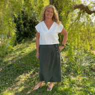 Wrap Skirt Pattern (sizes 10-28)