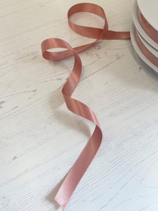 Dusky Pink Satin Ribbon - 15mm