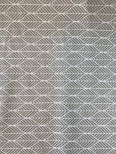 Load image into Gallery viewer, Light grey geometric cotton fabric (wide) - 1/2 mtr