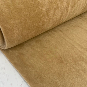 Gingerbread Fleece Fabric - 1/2mtr