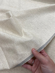 Natural viscose linen fabric - 1/2mtr