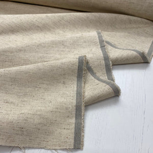 Natural viscose linen fabric - 1/2mtr