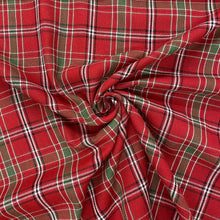 Load image into Gallery viewer, Tartan fabric - 1/2 mtr