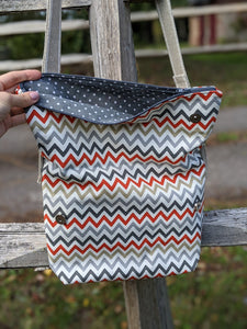 Slouch Cross Body Zip Bag sewing pattern
