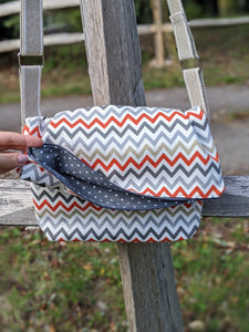 Slouch Cross Body Zip Bag sewing pattern
