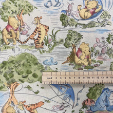 Load image into Gallery viewer, Classical Winnie the Pooh cotton fabric - 1/2m